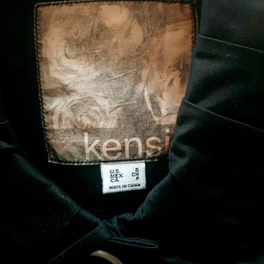 Kensie black jacket